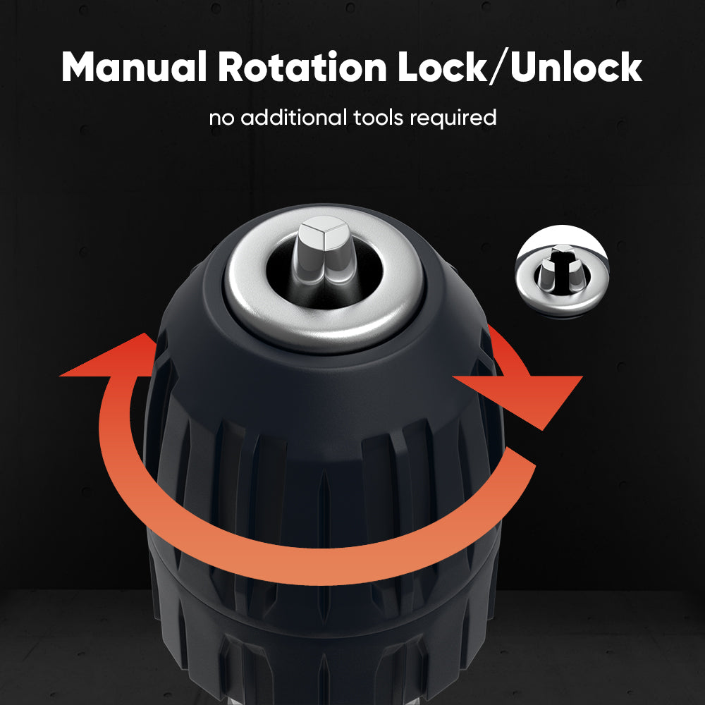 Square socket drill bit adapter