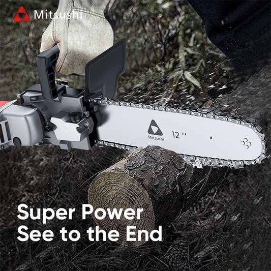 Mitsushi 12″ U-shaped handle Metal Material Electric Chainsaw