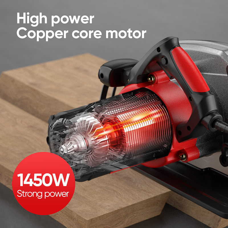 Mitsushi 1450W Multi-Angle Cutting Wood Cutting Table Flip Cutter