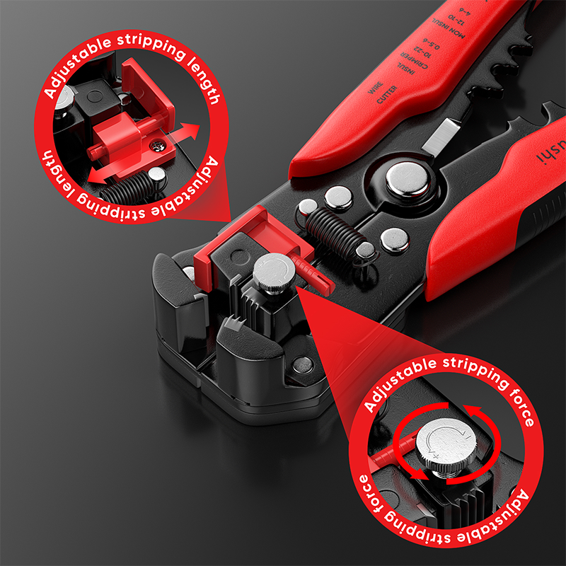 Mitsushi 8Inch Network Wire Strippers Pliers