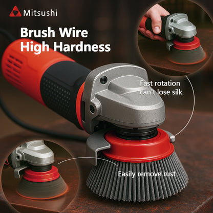 Nylon Wire Abrasive Brush for Rust and Paint Removal