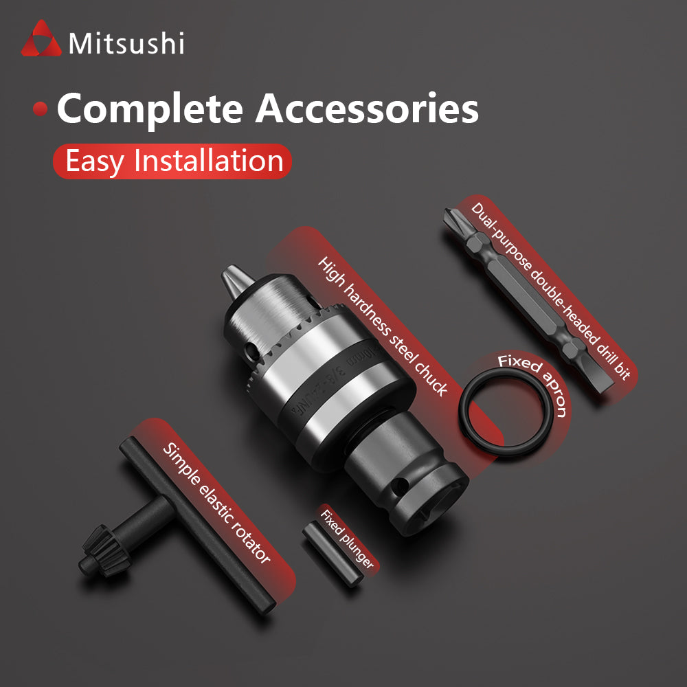 Electric drill chuck