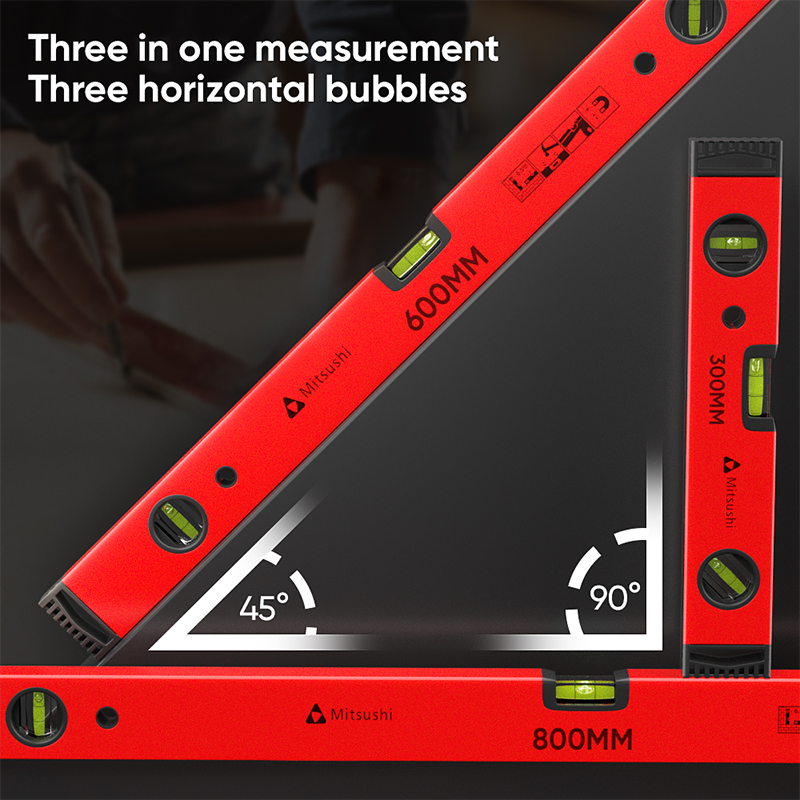 Mitsushi Torpedo Level Magnetic Base With 3 Bubble