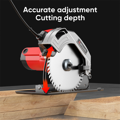 Mitsushi 1450W Multi-Angle Cutting Wood Cutting Table Flip Cutter