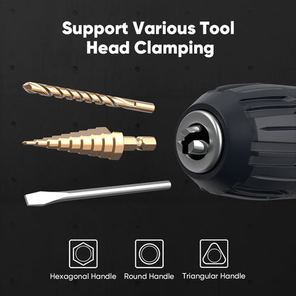 Square socket drill bit adapter