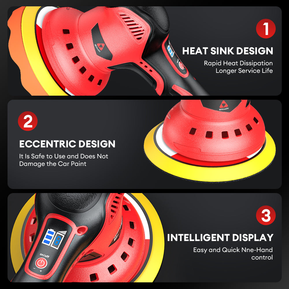 036 16000W Cordless 3D Polisher