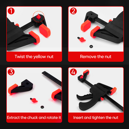 Mitsushi Comes In A Variety Of Sizes Quick Ratchet Bar Clamp