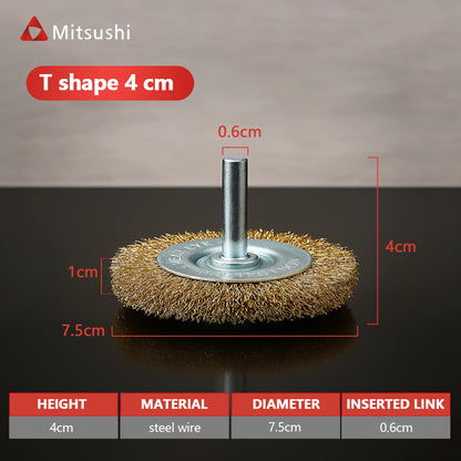 Copper-Plated Steel Wire Wheel