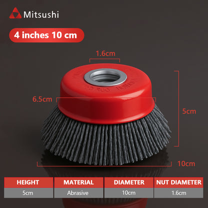 Nylon Wire Abrasive Brush for Rust and Paint Removal