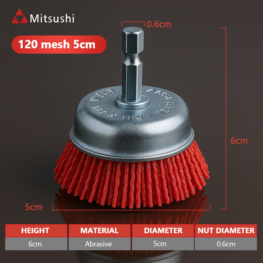 Nylon Wire Abrasive Brush for Rust and Paint Removal