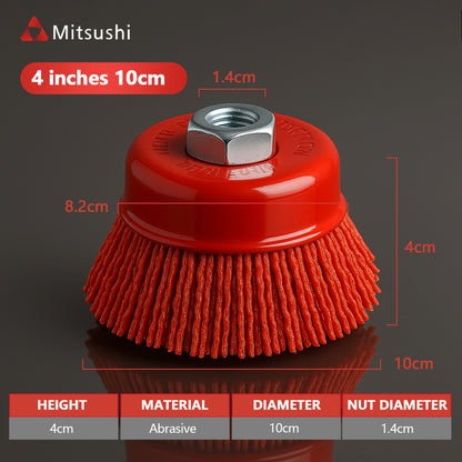 Nylon Wire Abrasive Brush for Rust and Paint Removal