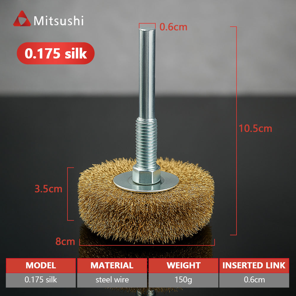 Copper-Plated Steel Wire Wheel