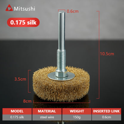 Copper-Plated Steel Wire Wheel