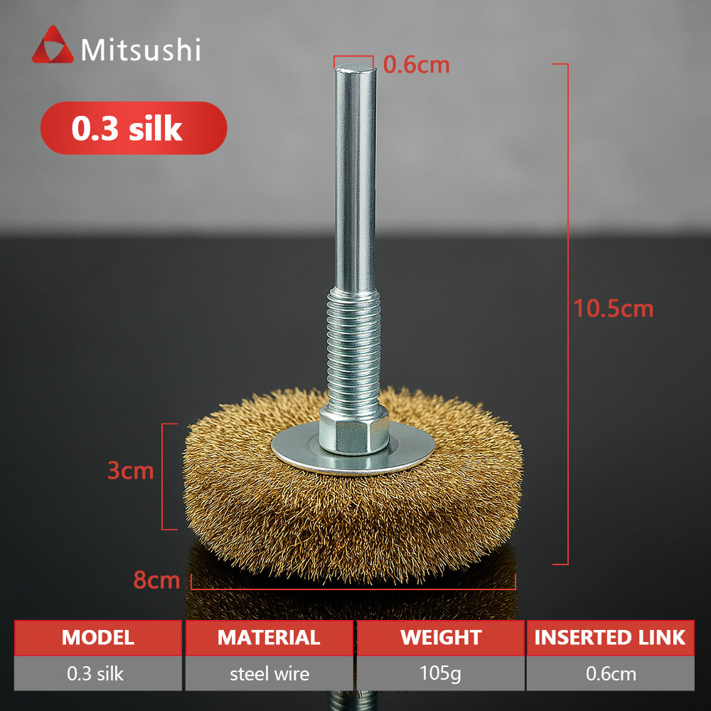 Copper-Plated Steel Wire Wheel