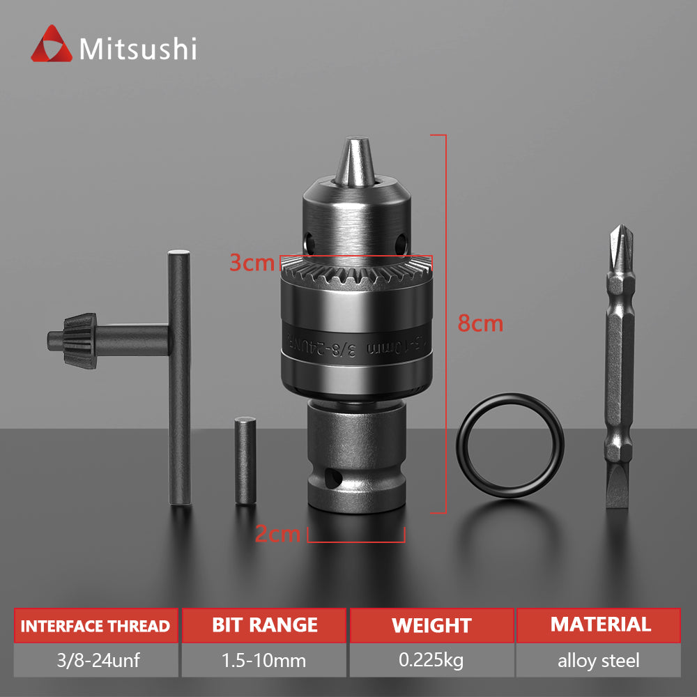 Electric drill chuck