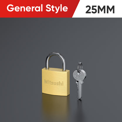 Brass-Finish Padlock