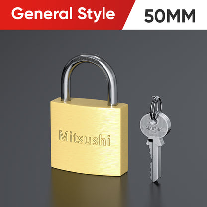 Brass-Finish Padlock