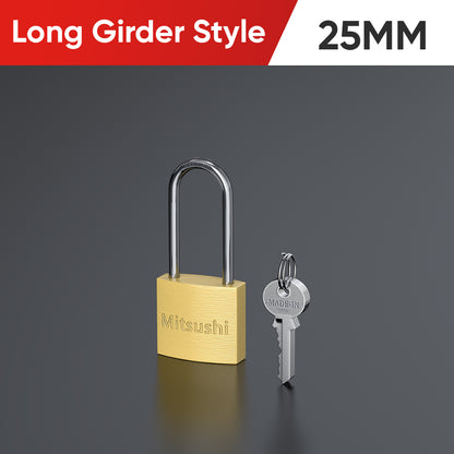 Brass-Finish Padlock