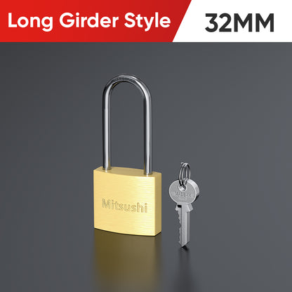 Brass-Finish Padlock