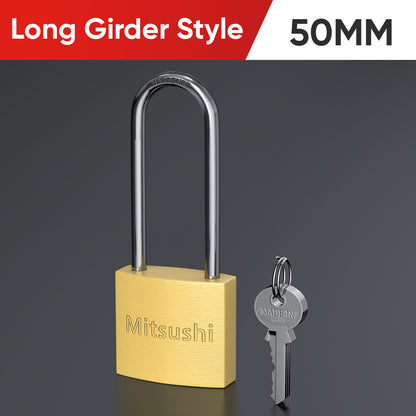 Brass-Finish Padlock