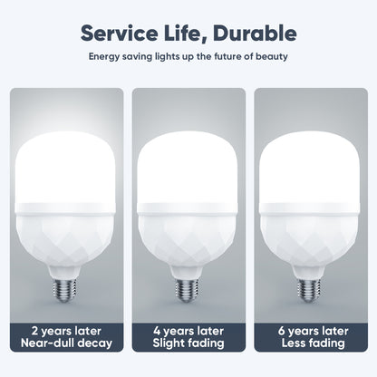 E27 White Interface LED Spherical Bulb