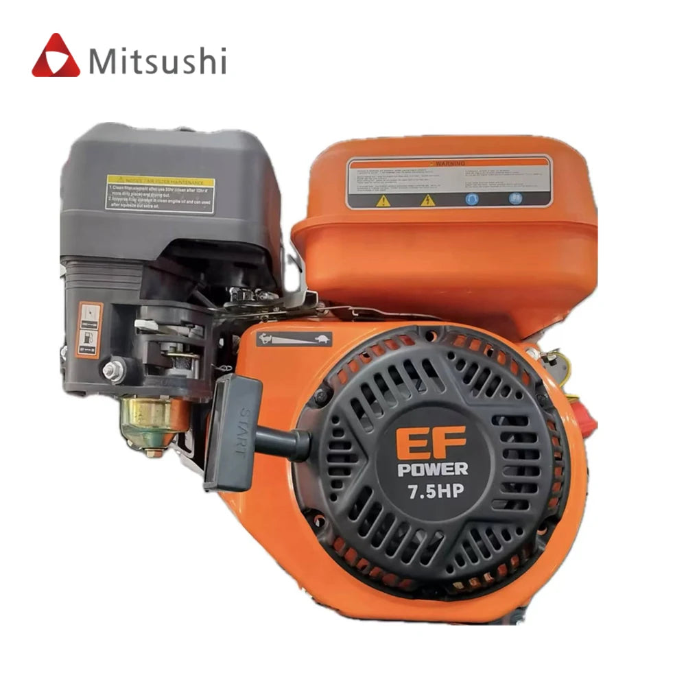 Small Single Cylinder 4 Stroke 212cc Gasoline Engine for Sale / Air Cooled Auto Mini Motor Machinery Motor Engines