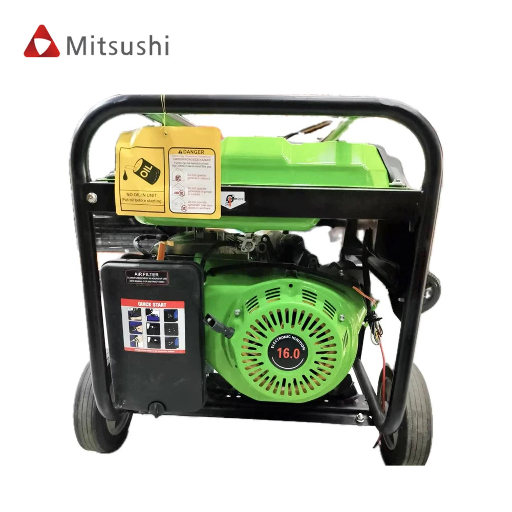 High Power Generation Portable Price 7KW 220V Petrol Generator Gasoline Electric Home Use