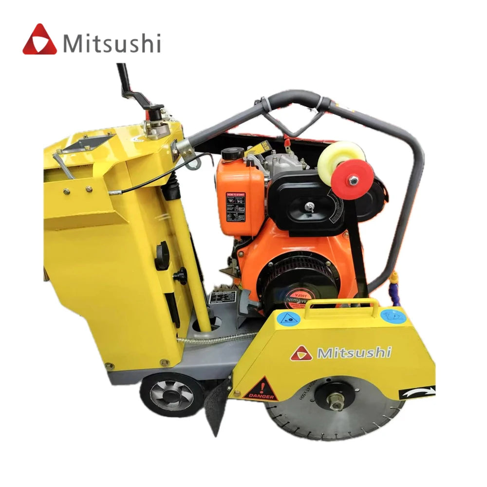 30cm Handheld Asphalt Concrete Road Cutter Small Diesel Cutting Machine