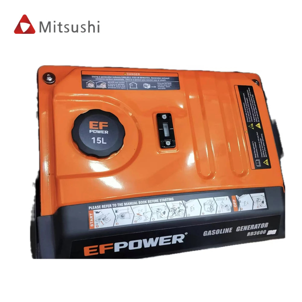 3kw Generator Gasoline AL Wire High Quality Motor Efficient Home Use Petrol Generator