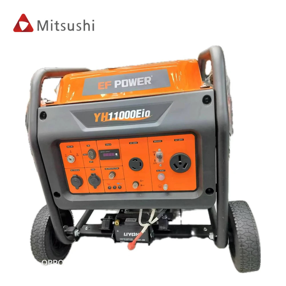Recoil Electric Start Generator 8.5KW Portable Powerful Inverter Gasoline Generators for Home Use