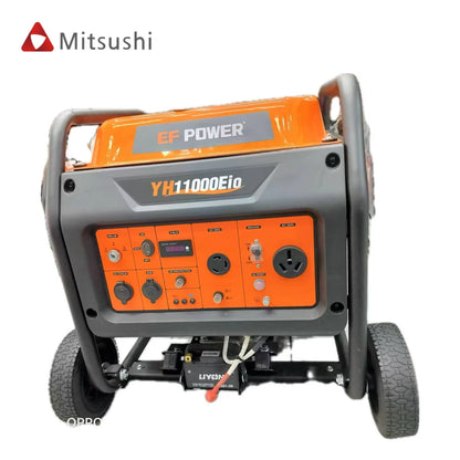 Recoil Electric Start Generator 8.5KW Portable Powerful Inverter Gasoline Generators for Home Use
