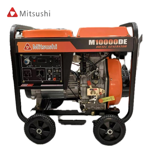 3.5KW 6KW 6.5KW 7.5KW 10KW Open Type High Power Diesel Generator for Open Type Frame Silent Electricity Generation