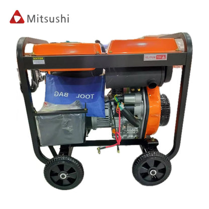 3.5KW 6KW 6.5KW 7.5KW 10KW Open Type High Power Diesel Generator for Open Type Frame Silent Electricity Generation