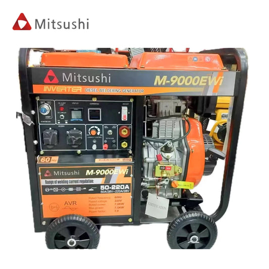 10KW Power Diesel Generator Set 3.5KW 4KW 6.5KW 7.5KW Silent Mobile All Copper Brushless Motor Self Starting Backup Power Supply